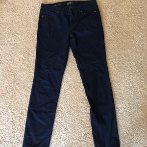 LOFT modern skinny jeans